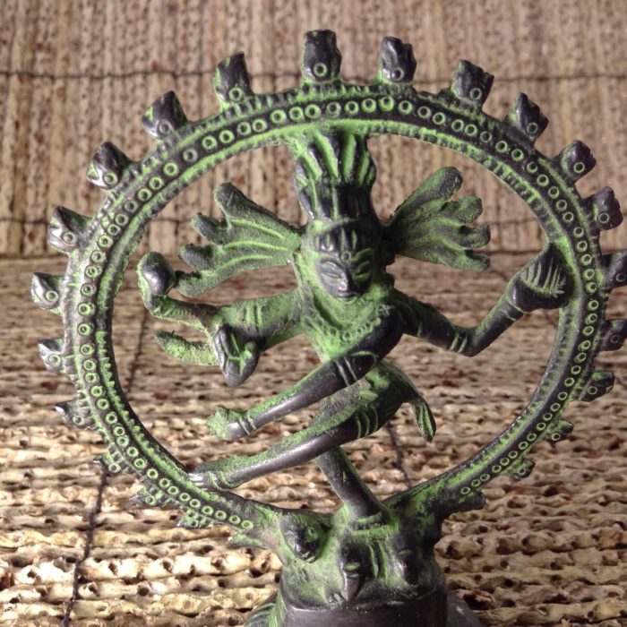 Estatueta de metal de Shiva Nataraja