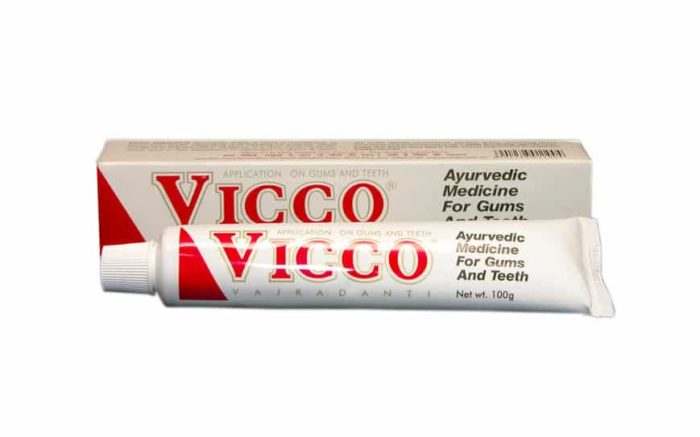 Creme dental Medicinal Ayurvédico Vicco