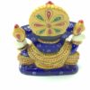 Ganesha de metal esmaltado com técnica cloisonné