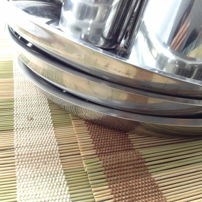 Kit de 15 peças de inox - utensílios de cozinha