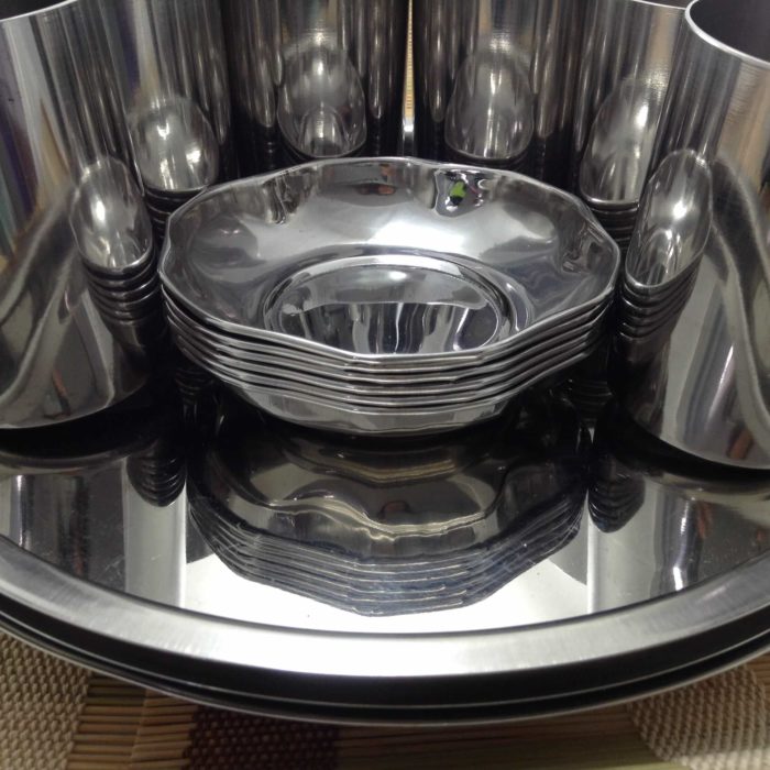 Kit de 15 peças de inox - utensílios de cozinha