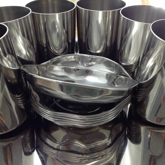 Kit de 15 peças de inox - utensílios de cozinha