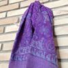 Pashimina indiana de cashmere - lilás