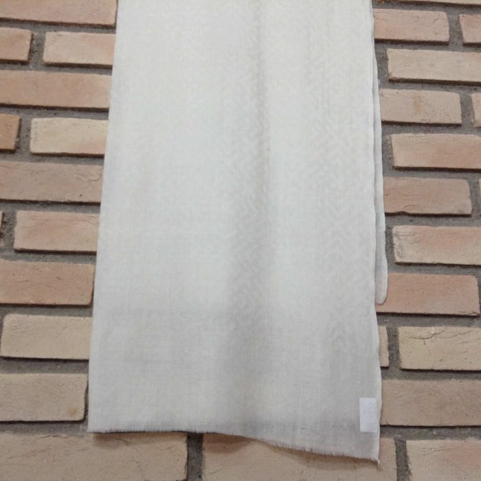 Pashimina indiana de cashmere - off white