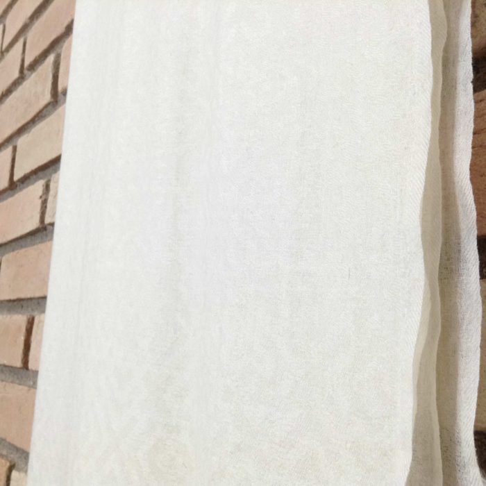 Pashimina indiana de cashmere - off white