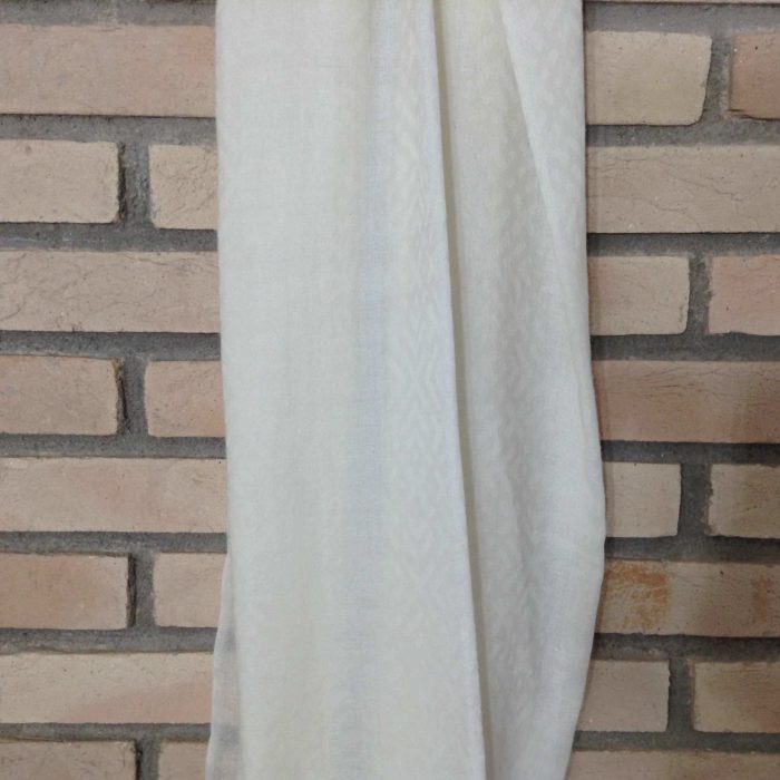 Pashimina indiana de cashmere - off white