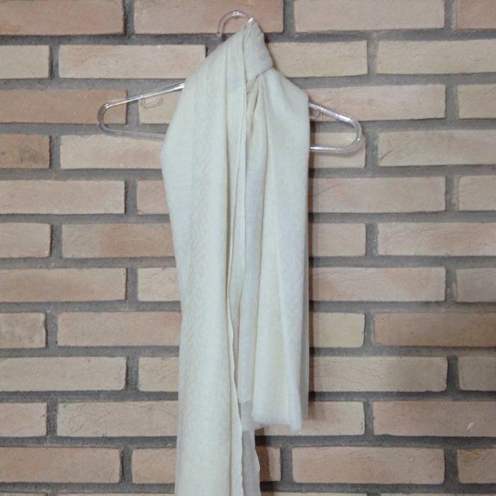 Pashimina indiana de cashmere - off white