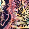 Panô grande para decoração - estampa árvore e elefante
