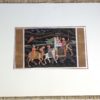 Pintura Rajasthani em papel - montaria