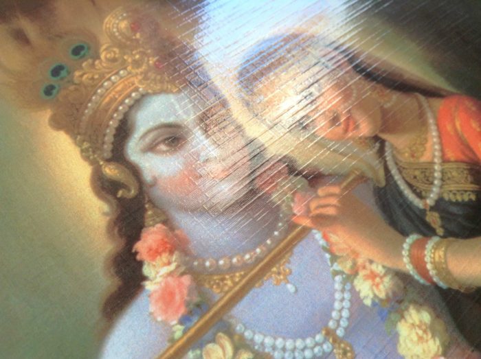 Poster para enquadrar – Krishna e Radha