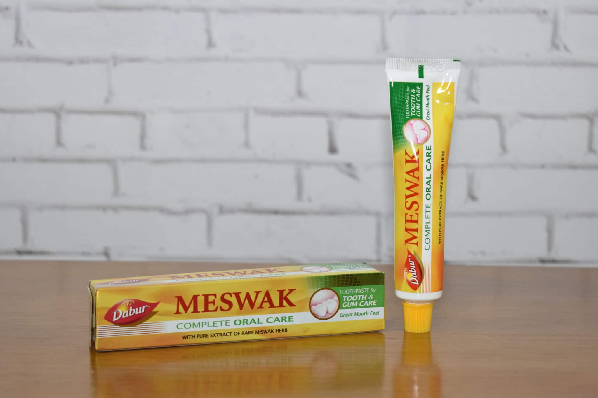 meswak pasta de dente