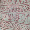 Chadar (manto de oração) indiano - estampa de Krishna
