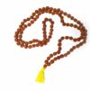 Japamala indiano de 108 contas de Rudraksha 8mm