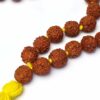Japamala indiano de 108 contas de Rudraksha 8mm