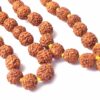 Japamala indiano de 108 contas de Rudraksha 8mm