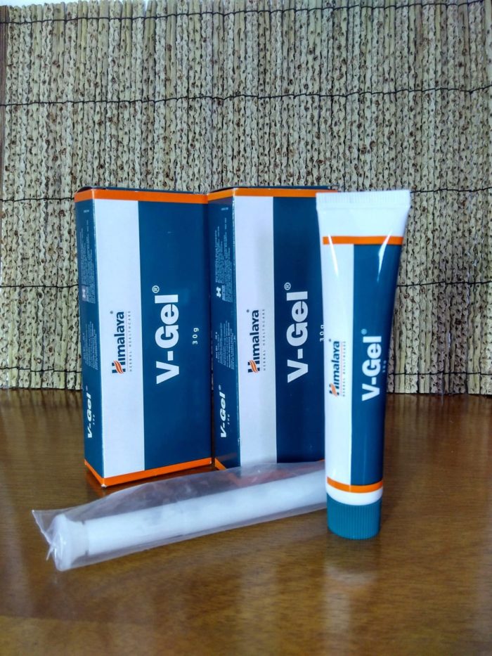 Kit com 2 Himalaya V-Gel (creme vaginal natural para tratamento)