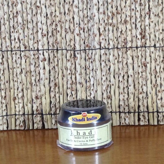 Gel natural área dos olhos (olhos cansados e olheiras) 15g - da Khadi India