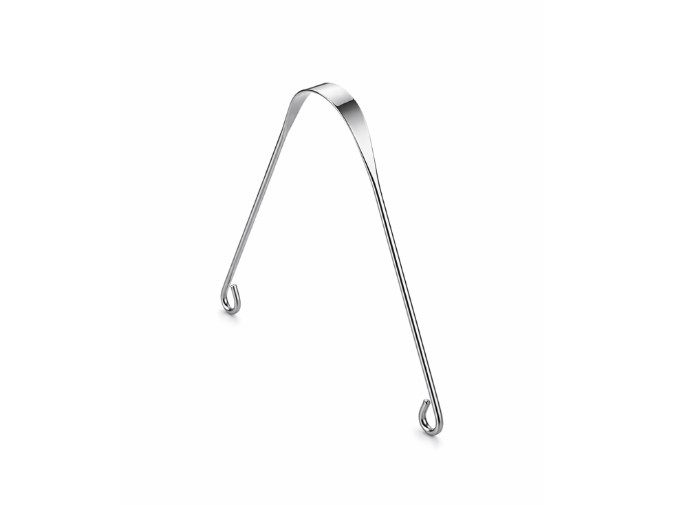 Raspador de língua em aço inoxidável (slim) fabricado na Índia