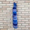 Porta mat indiano para Yoga -  estampa de OM (tons de azul)