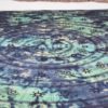 Panô indiano de algodão - Estampa de mandala e elefantes em Tie Dye (2.30 m x 2.10 m)
