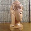 Busto de Buda em madeira maciça (20 cm)