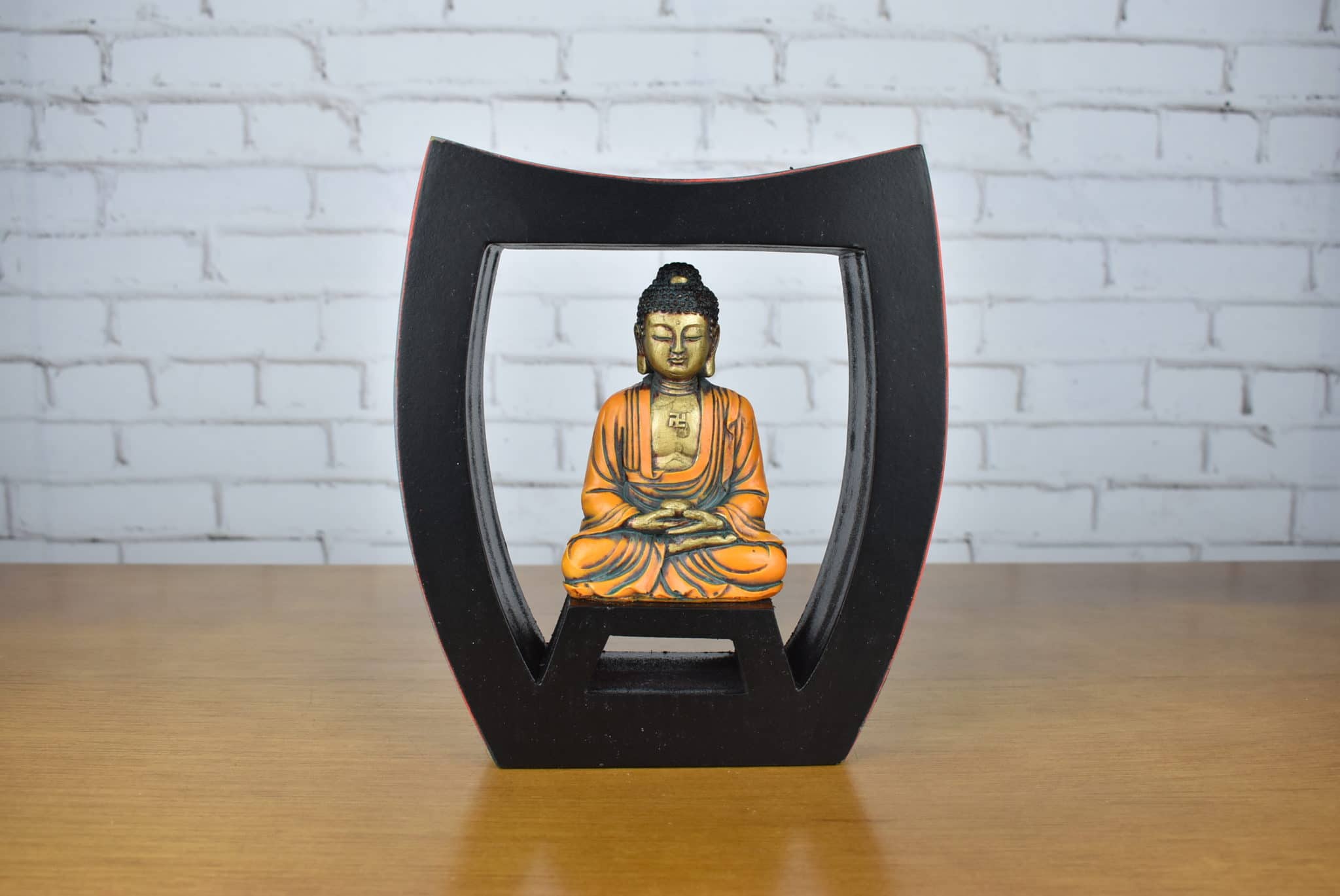 Luminária de velas com Buda