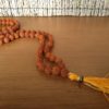 Japamala de 108 contas de Rudraksha (7mm)