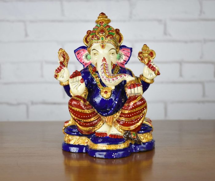 Ganesha estátua cloisonne