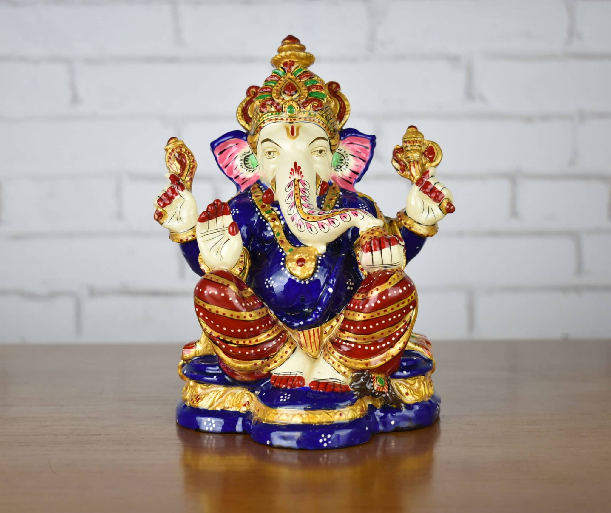 Ganesha estátua cloisonne