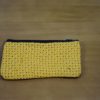 Bolsa carteira indiana Banjara 100% bordada a mão (verso amarelo)