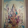 IMG_20190223_122959 Folha laminada dourada para enquadrar e pendurar - Ardhanarishvara (30 x 21 cm)