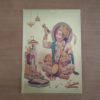 Folha laminada dourada para enquadrar e pendurar - Hanuman (30 x 21 cm)