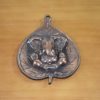 Deus Ganesha de parede em metal formato folha