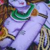 Painel grande clássico de deidade hindu - Shiva Nataraja