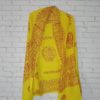 Chadar indiano (manto de oração) de Shiva Nataraja - amarelo