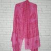 Chadar indiano (manto de oração) de Buda - rosa