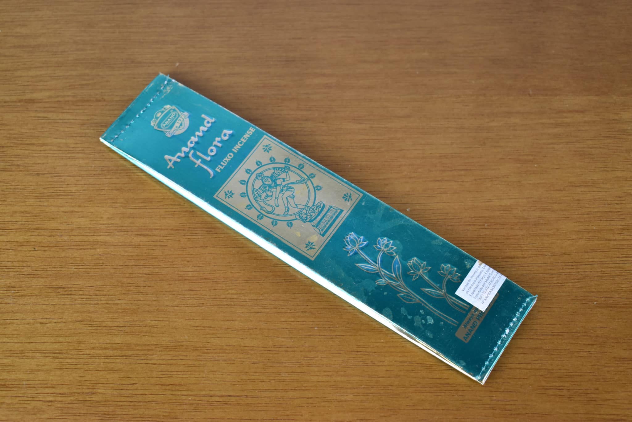 Incensos Anand Flora Fluxo Incense
