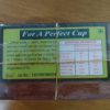 Pure Assam Tea com caixa decorativa de madeira entalhada