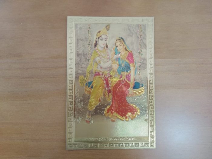 adesivo Krishna e Radha