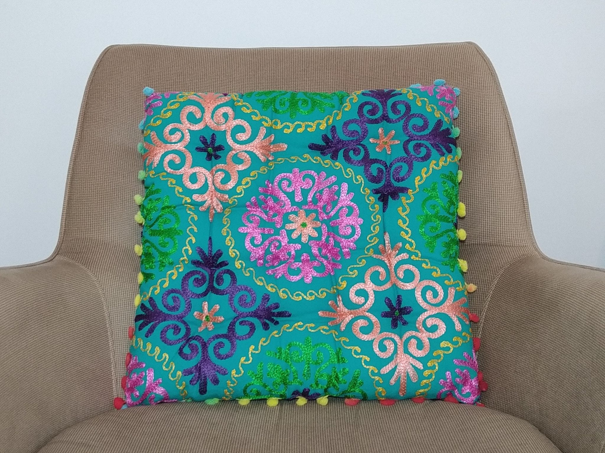 almofada indiana futon