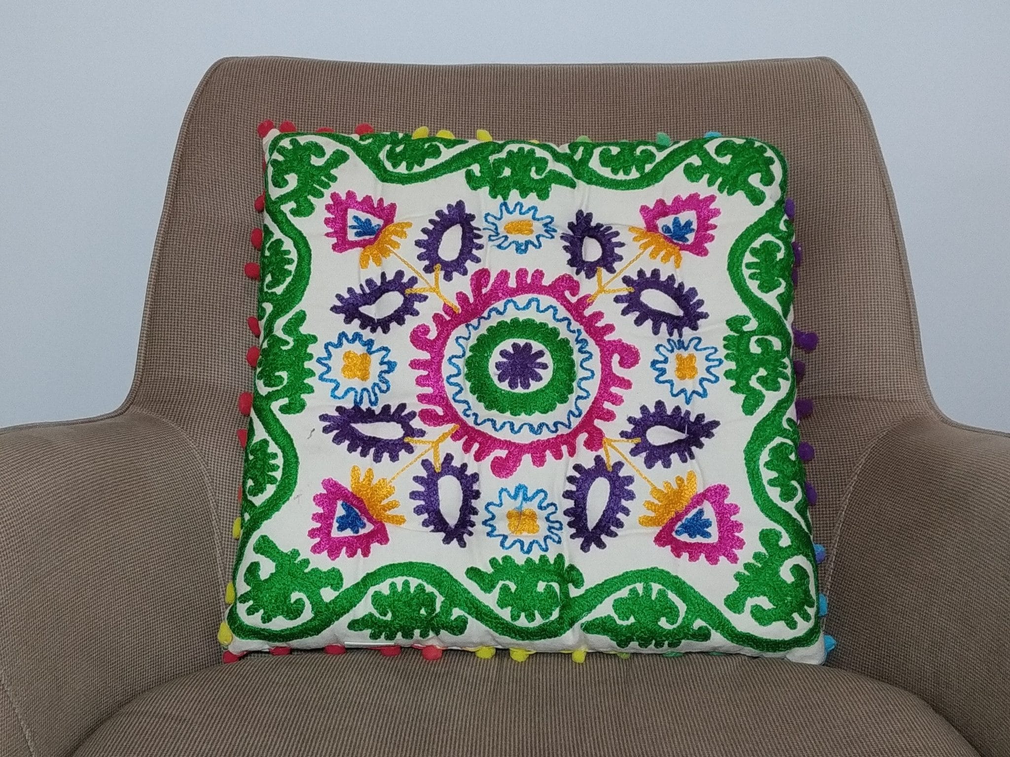 almofada indiana futon