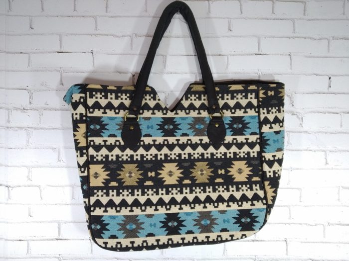 bolsa grande indiana étnica
