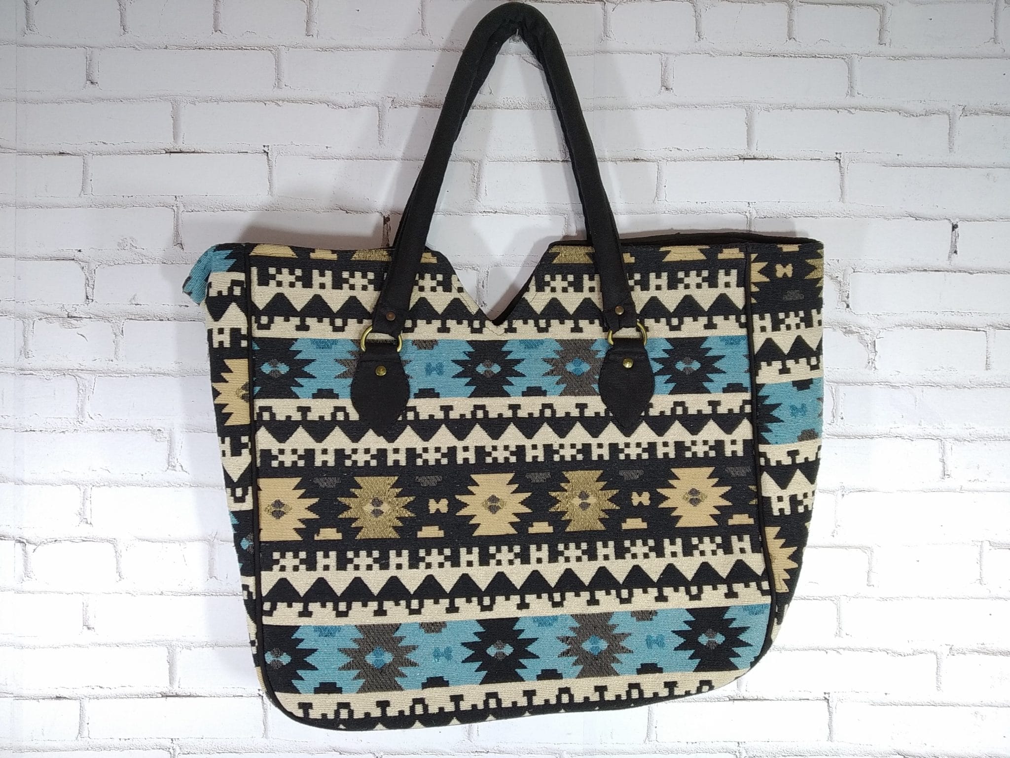 bolsa grande indiana étnica