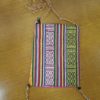 Bolsinha indiana de tecido com alça estampa mandala pink