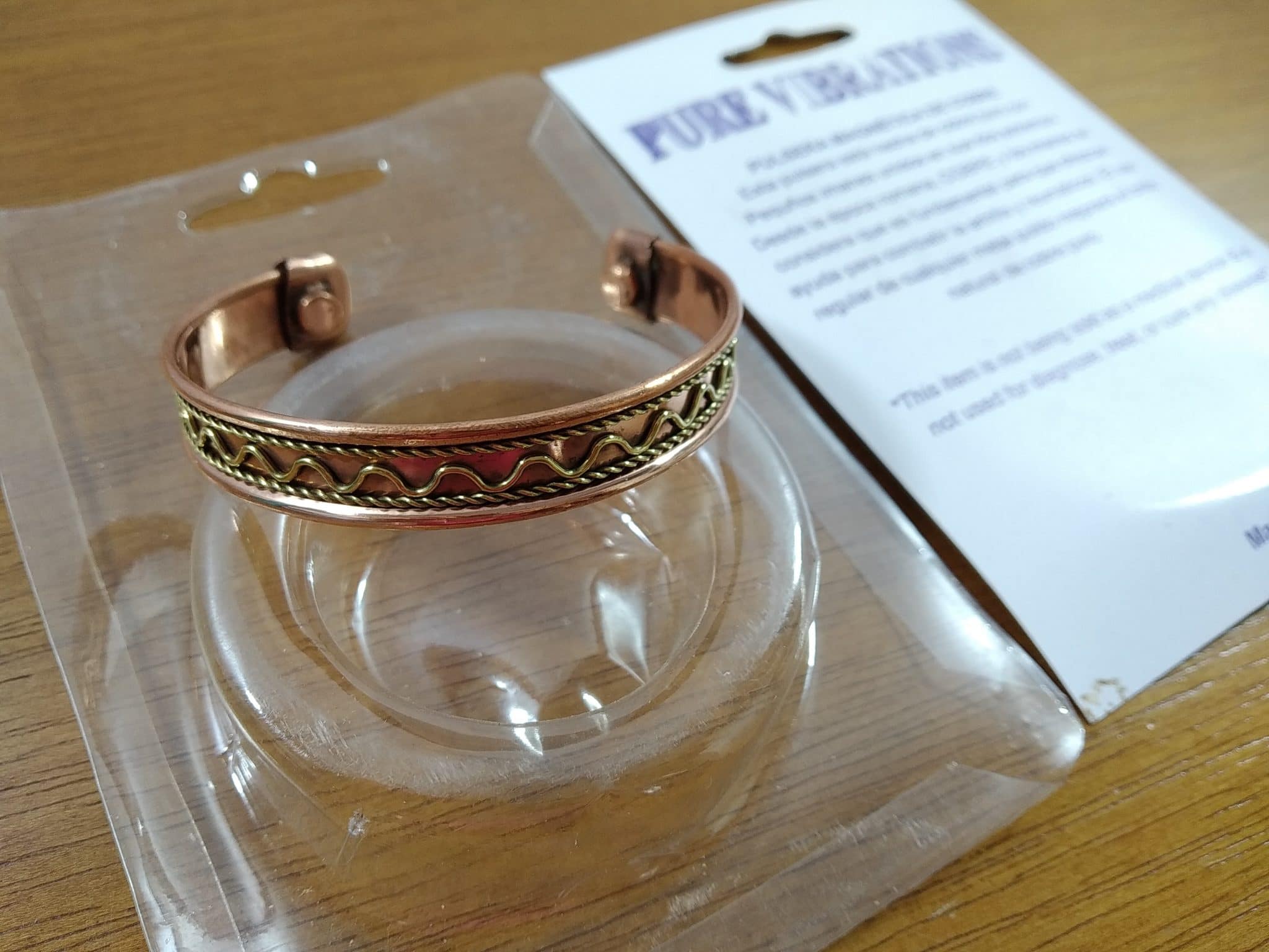 pulseira de cobre magnética