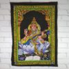 deusa saraswati painel tecido