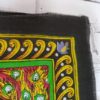 Painel de tecido clássico de deidade hindu Saraswati 55x40cm