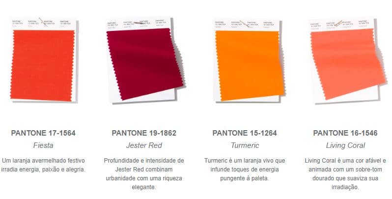 cores da primavera verao 2019