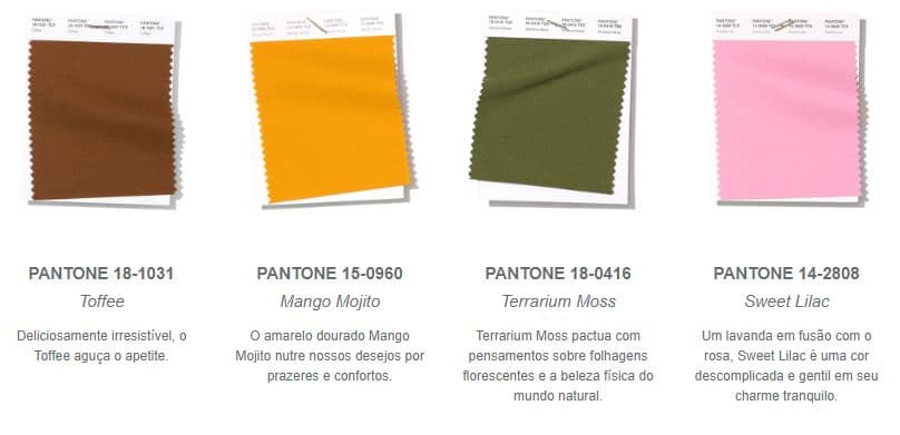 cores da primavera verao 2019