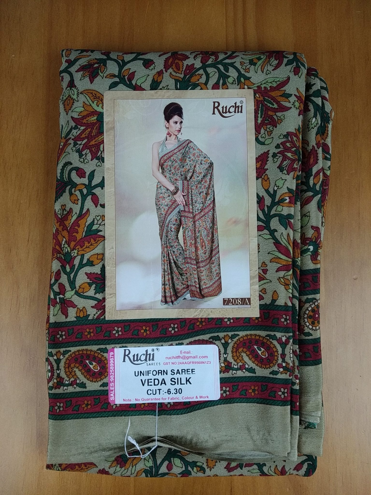 sari de seda